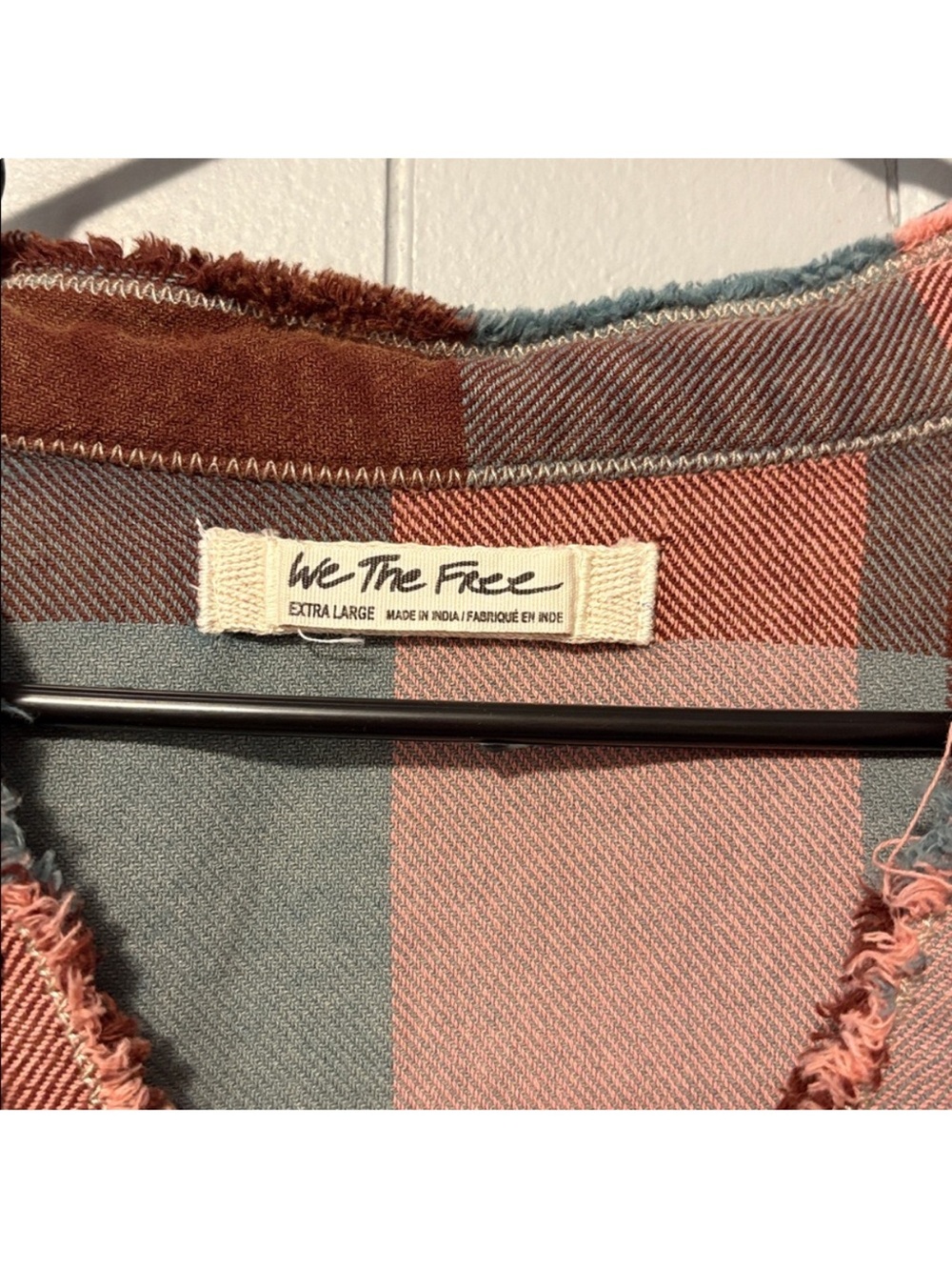 We The Free, Summer Daydream Plaid Button-Up Top - Picture 2 of 5
